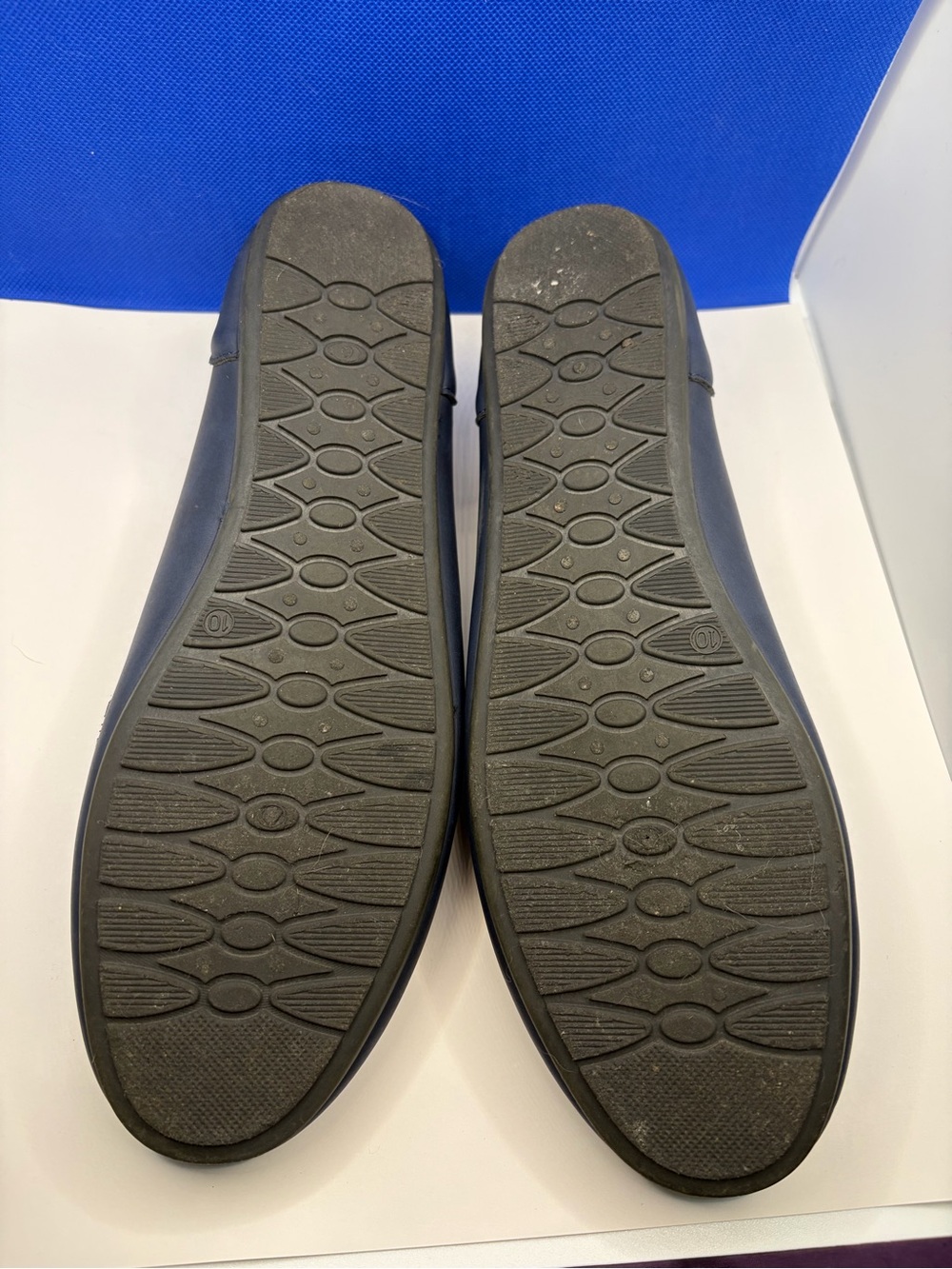 Harborsides Memory Foam Loafers - Women’s Size 10W - Navy Blue - Picture 5 of 7